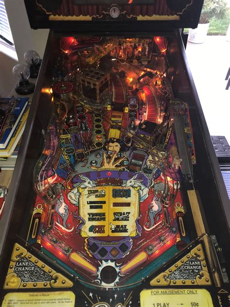 Theater of Magic Pinball Machine: A Journey into the World of Illusion